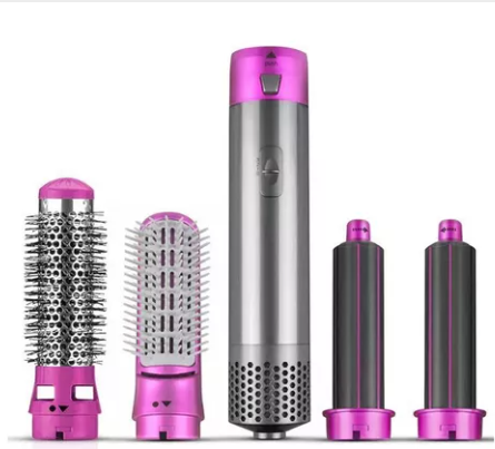 Cepillo Secador 5 en 1 con Voluminizador – Secador, Alisador y Rizador de Cabello, 1100W, 3 Temperaturas, Ideal para Peinados Profesionales