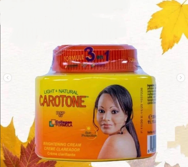 Crema Aclarante Carotone 135ml - Ilumina, Hidrata y Unifica el Tono de la Piel