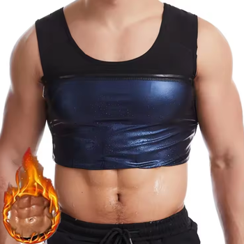 Chaleco Reductor Osmotex para Hombre - Efecto Sauna para Sudar y Bajar de Peso