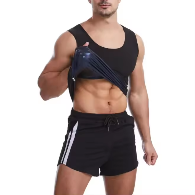 Chaleco Reductor Osmotex para Hombre - Efecto Sauna para Sudar y Bajar de Peso