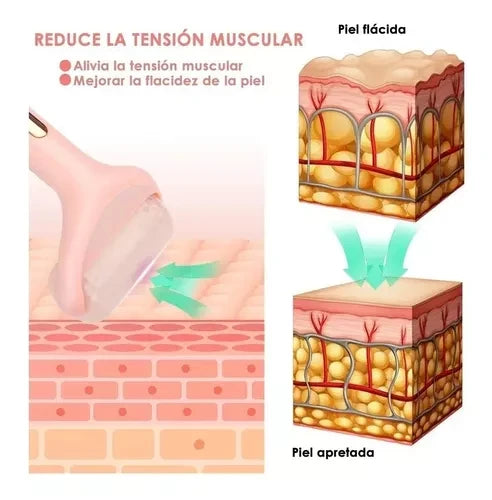 Rodillo de Hielo Facial – Masajeador Refrescante para Piel, Reduce Inflamación y Mejora la Elasticidad