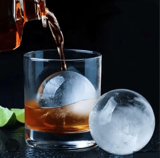 Molde de Hielo Esférico de Silicona – Bola de 6 cm para Bebidas Frías | Ideal para Whisky y Cócteles