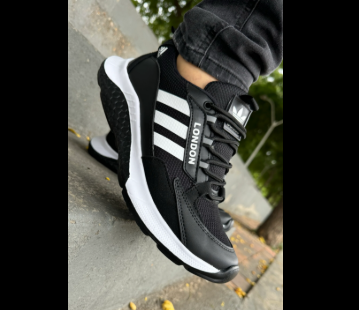 Tenis Adidas London Full Negro Caballero