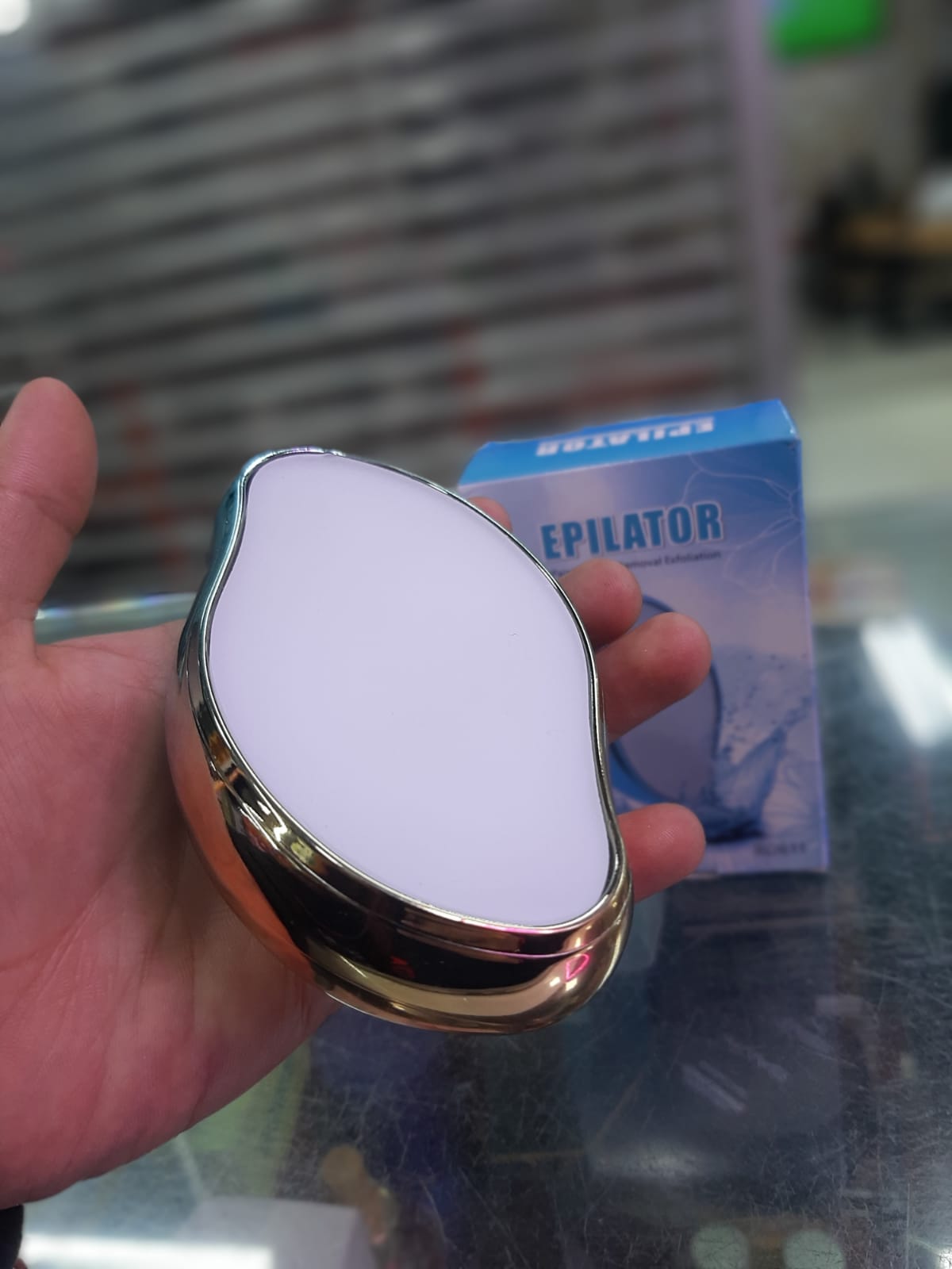 Lixa de Cristal para Pêlos sin dolor !