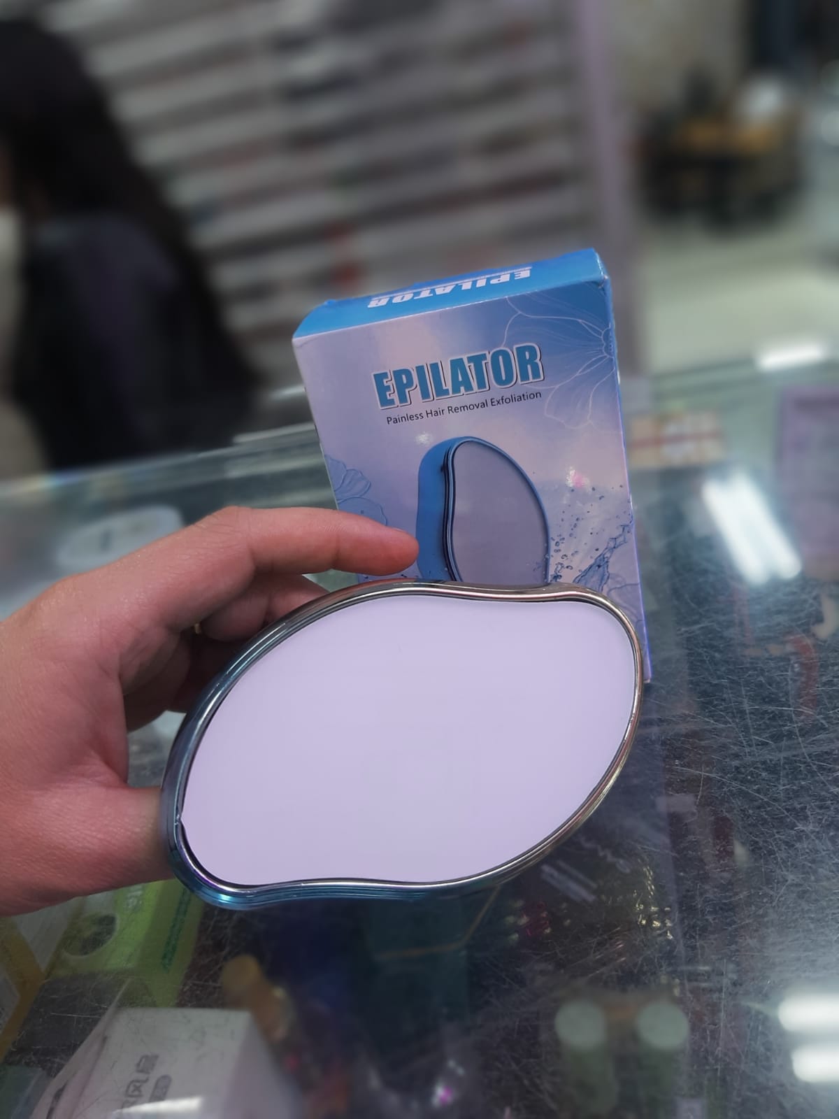 Lixa de Cristal para Pêlos sin dolor !